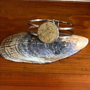 Beach bracelet with sand!